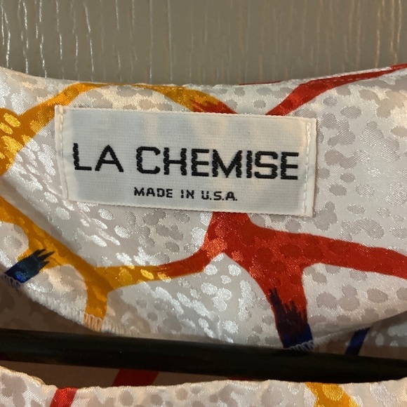 La Chemise Women's Large Side Tie Blouse - Picture 3 of 6